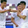 U23 Việt Nam vào tứ kết U23 châu Á 2024. (Ảnh: TTXVN phát)