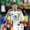 Kai Havertz ăn mừng sau bàn thắng mở tỷ số cho Đội tuyển Đức. (Ảnh: AFP/TTXVN)