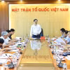 Quang cảnh cuộc họp Hội đồng Sơ khảo Giải báo chí “Vì sự nghiệp đại đoàn kết toàn dân tộc” lần thứ XVI năm 2023-2024.