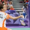 Nguyễn Thùy Linh có chiến thắng đầu tay tại Olympic Paris 2024. (Ảnh: Hoàng Linh/TTXVN)