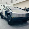 Tesla Cybertruck thu hút sự chú ý của khách tham quan FIX 2024. (Nguồn: Vietnam+)