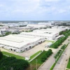 Khu công nghiệp Long Hậu, Cần Giuộc, Long An. (Ảnh: Minh Hưng /TTXVN)