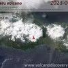 Ảnh vệ tinh chụp núi lửa Semeru ngày 18/4. (Nguồn: Volcano Discovery)