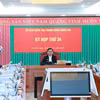 Quang cảnh phiên họp thứ 34 Ủy ban Kiểm tra Trung ương. (Ảnh: Phương Hoa/TTXVN)