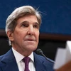 Đặc phái viên Tổng thống Mỹ về biến đổi khí hậu John Kerry. (Ảnh: THX/TTXVN)