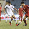 Tuyển Việt Nam sẽ đối đầu Iraq ở lượt cuối vòng bảng Asian Cup 2023. (Ảnh: Minh Quyết/TTXVN)