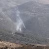 Quân đội Israel bắn đạn pháo xuống thị trấn Kafr Shuba, miền Nam Liban ngày 8/11/2023. (Ảnh: THX/TTXVN)