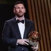 Messi giành danh hiệu Quả bóng Vàng 2023. (Nguồn: AFP)