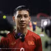 Hùng Dũng phát biểu tại buổi tập đầu tiên tại tại Sân Rizal Memorial. (Nguồn: VFF)