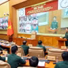 Đại tướng Phan Văn Giang phát biểu chỉ đạo hội nghị. (Ảnh: An Đăng/TTXVN)