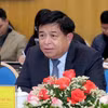 Bộ trưởng Nguyễn Chí Dũng phát biểu tại hội nghị. (Nguồn: Bộ Kế hoạch và Đầu tư)