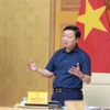 Phó Thủ tướng Trần Hồng Hà phát biểu kết luận hội nghị. (Ảnh: TTXVN phát)