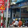Hiện trường nơi xảy ra vụ việc. (Ảnh: TTXVN phát)