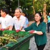 Hà Nội đồng loạt ra quân tổng vệ sinh môi trường 