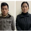 Hai đối tượng Từ Công Nguyên và Đặng Hoàng Bích Ân. (Nguồn: Bộ Công an)