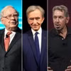 Jeff Bezos, Warren Buffett, Bernard Arnault, Larry Ellison và Elon Musk đã trở nên giàu có hơn rất nhiều trong những năm gần đây. (Nguồn: Getty Images