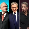 Jeff Bezos, Warren Buffett, Bernard Arnault, Larry Ellison và Elon Musk đã trở nên giàu có hơn rất nhiều trong những năm gần đây. (Nguồn: Getty Images