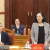Tiểu ban Tổ chức phục vụ Đại hội XIV của Đảng họp phiên thứ nhất 