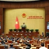 Quang cảnh một phiên họp tại Kỳ họp bất thường lần thứ 5, Quốc hội khóa XV. (Ảnh: Phạm Kiên/TTXVN)
