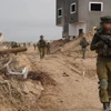Binh sỹ Israel tiến hành chiến dịch quân sự tại Dải Gaza ngày 1/1 vừa qua. (Ảnh: THX/TTXVN)
