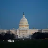 Tòa nhà Quốc hội Mỹ ở Washington DC. (Ảnh: AFP/TTXVN)