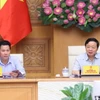 Phó Thủ tướng Trần Hồng Hà chủ trì. (Ảnh: Văn Điệp/TTXVN)