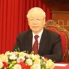 Tổng Bí thư Nguyễn Phú Trọng.( Ảnh: Trí Dũng/TTXVN)
