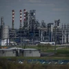 Cơ sở lọc dầu của Tập đoàn Gazprom ở ngoại ô Moskva, Nga. (Ảnh: AFP/TTXVN)