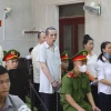 Các bị cáo trong vụ án. (Ảnh: Xuân Tư/TTXVN)