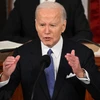 Tổng thống Mỹ Joe Biden. (Ảnh: AFP/TTXVN)