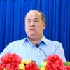 Hội đồng Nhân dân tỉnh An Giang bãi nhiệm chức vụ Chủ tịch Ủy ban Nhân dân tỉnh An Giang (nhiệm kỳ 2021-2026), bãi nhiệm đại biểu Hội đồng Nhân dân tỉnh An Giang khóa X (nhiệm kỳ 2021-2026) đối với ông Nguyễn Thanh Bình. (Ảnh: Công Mạo/TTXVN)