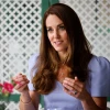 Công nương Kate Middleton tại Cung điện Kensington ở thủ đô London, Anh, ngày 18/6/2021. (Ảnh: AFP/TTXVN)