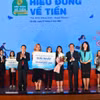 Cuộc thi ‘Hiểu đúng về tiền’ giúp sinh viên tiết kiệm chi tiêu. (Ảnh: CTV/Vietnam+)