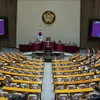 Toàn cảnh một phiên họp Quốc hội Hàn Quốc tại thủ đô Seoul. (Ảnh tư liệu: AFP/TTXVN)