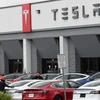 Hệ thống tự lái Autopilot của Tesla đang được giám sát chặt chẽ. (Ảnh: AFP/TTXVN) 