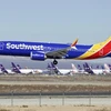 Máy bay Boeing 737 MAX của Southwest Airlines. (Ảnh: AP) 