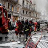 Nổ khí gas tại trung tâm Paris khiến 29 người bị thương