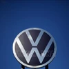 Biểu tượng hãng Volkswagen. (Ảnh tư liệu: AFP/TTXVN)