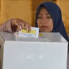 Cử tri Indonesia bỏ phiếu tại điểm bầu cử Tổng thống và bầu cử lập pháp ở Jakarta ngày 17/4/2019. (Ảnh tư liệu: AFP/TTXVN)