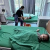 Sức khỏe 20 trẻ trường mầm non Giang Ma, huyện Tam Đường đã ổn định. (Ảnh: Nguyễn Oanh/TTXVN)