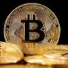 Đồng tiền điện tử bitcoin. (Ảnh: Getty Images/TTXVN) 