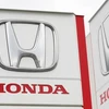 Biểu tượng của Hãng sản xuất ôtô Honda. (Ảnh: Kyodo/TTXVN)