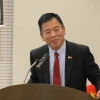 Ông Vũ Hồ, Đại sứ Việt Nam tại Hàn Quốc, phát biểu tại hội thảo. (Ảnh: Đức Thắng/TTXVN)