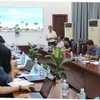 Chiều 6/4/2024, Ban Chỉ đạo liên ngành về vệ sinh an toàn thực phẩm tỉnh Khánh Hòa họp khẩn để đánh giá tình hình an toàn vệ sinh thực phẩm của tỉnh. (Ảnh: Phan Sáu/TTXVN)