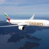 Máy bay của Tập đoàn hàng không Emirates. (Nguồn: AFP)