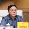 Phó Thủ tướng Trần Hồng Hà phát biểu chỉ đạo. (Ảnh: Văn Điệp/TTXVN)