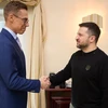 Tổng thống Phần Lan Alexander Stubb đã thăm Ukraine và cùng người đồng cấp nước chủ nhà, ông Volodymyr Zelensky. (Nguồn: Yle)