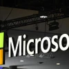 Biểu tượng Microsoft. (Ảnh: AFP/TTXVN)