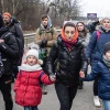 Xung đột với Nga khiến nhiều người Ukraine phải di tản sang các nước láng giềng. (Ảnh: Euractiv)