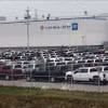 Các mẫu xe Chevrolet và bán tải của General Motors (GM). (Ảnh minh họa: AFP/TTXVN)